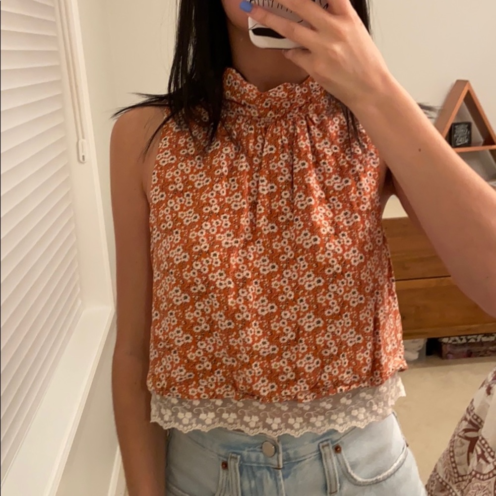 Multi-way Floral Top